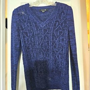 Forever 21 Blue wool sweater